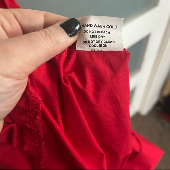 Chepe Red Ruffled Maxi Dress - Picture 5 of 5